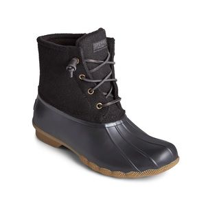 NWT Sperry Wool Saltwater Duck Boots